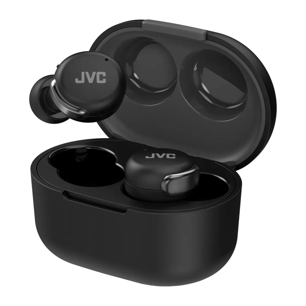 JVC HAA30TBU True Wireless Noise Cancelling Bluetooth In-Ear Headphones, Black - 43532953387231 