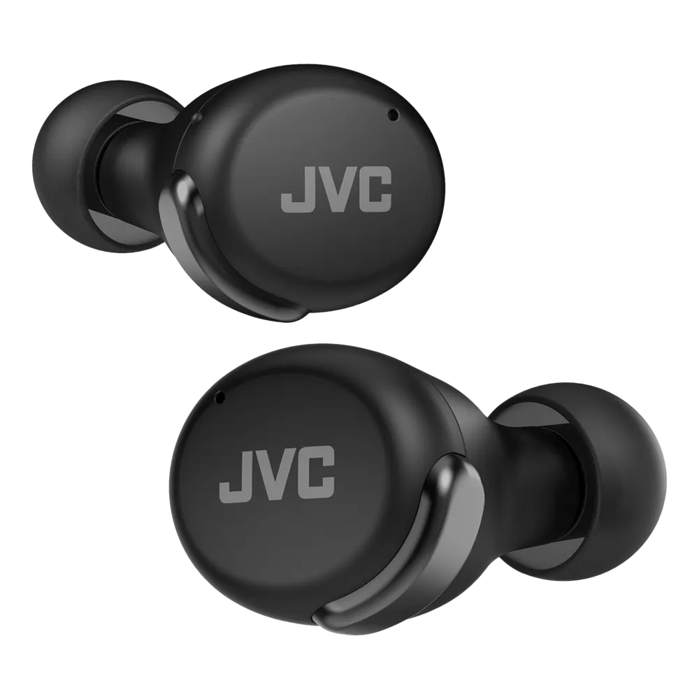 JVC HAA30TBU True Wireless Noise Cancelling Bluetooth In-Ear Headphones, Black - 43532953419999 