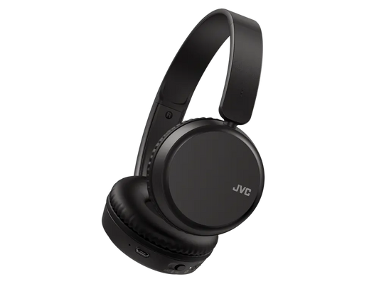 JVC HAS36WBU Wireless Bluetooth Over-Ear Headphones, Black