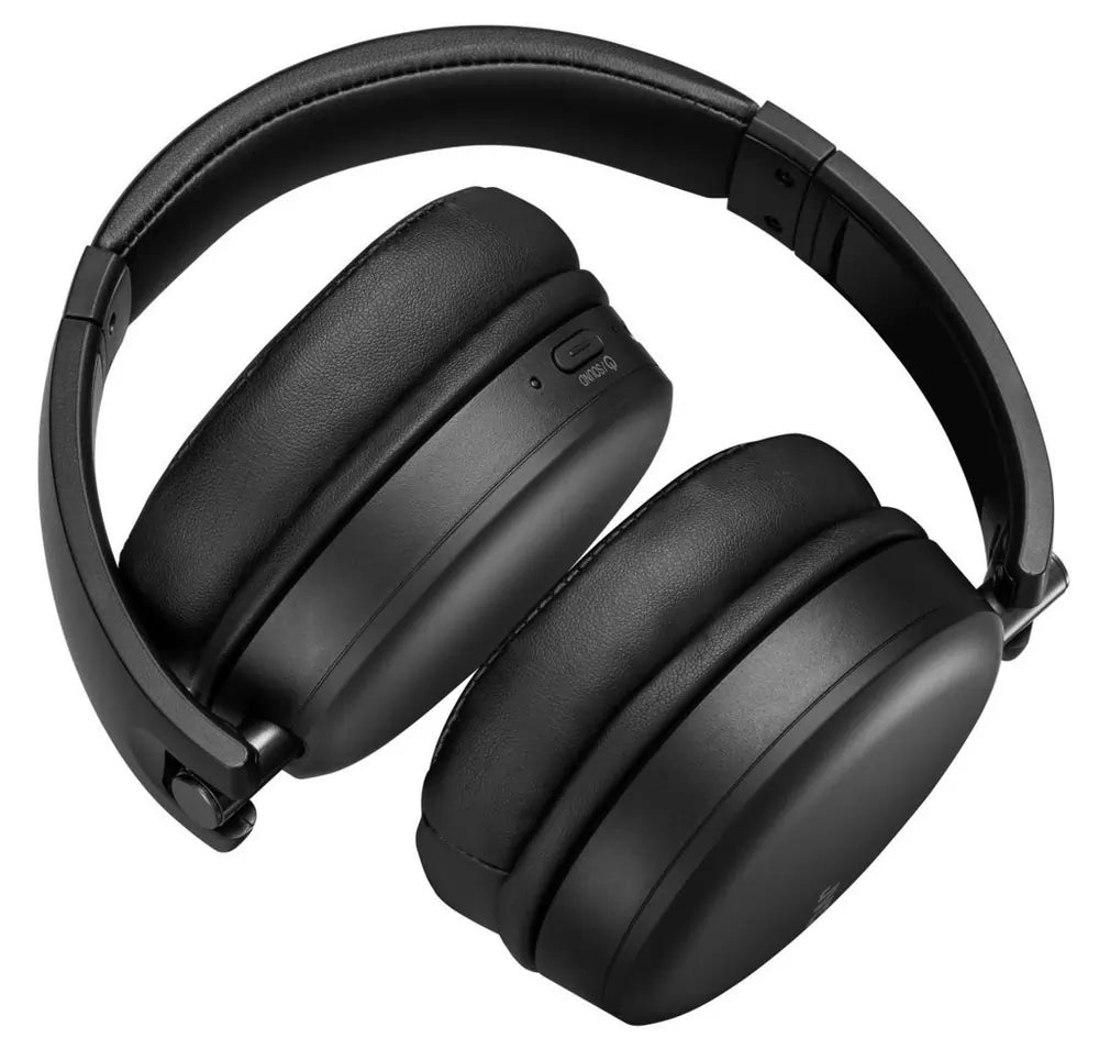 JVC HAS91NBU Wireless Noise Cancelling Bluetooth Over-Ear Headphones, Black - 43533204652255 