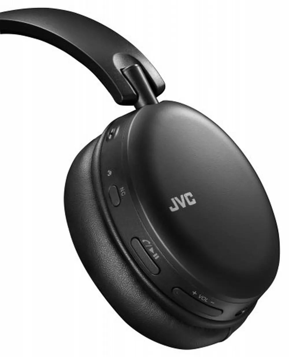 JVC HAS91NBU Wireless Noise Cancelling Bluetooth Over-Ear Headphones, Black - 43533204783327 