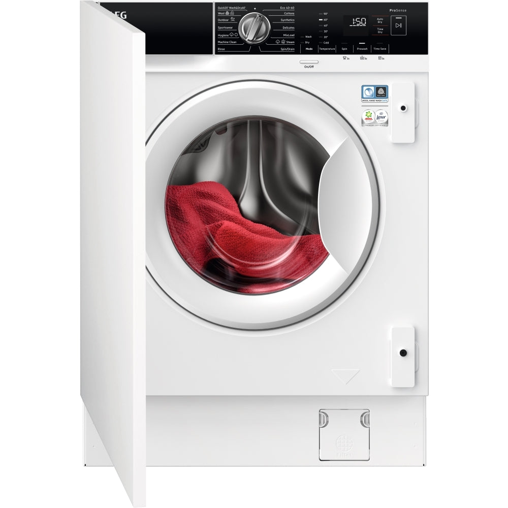 AEG L7WE74634BI 7kg/4kg Washer Dryer with 1600 rpm,Fully Integrated,D Rated - 43724620595423 