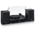 Thumbnail Lenco LS101 Turntable & Hi Fi Speaker System With Bluetooth, Black- 43557466800351