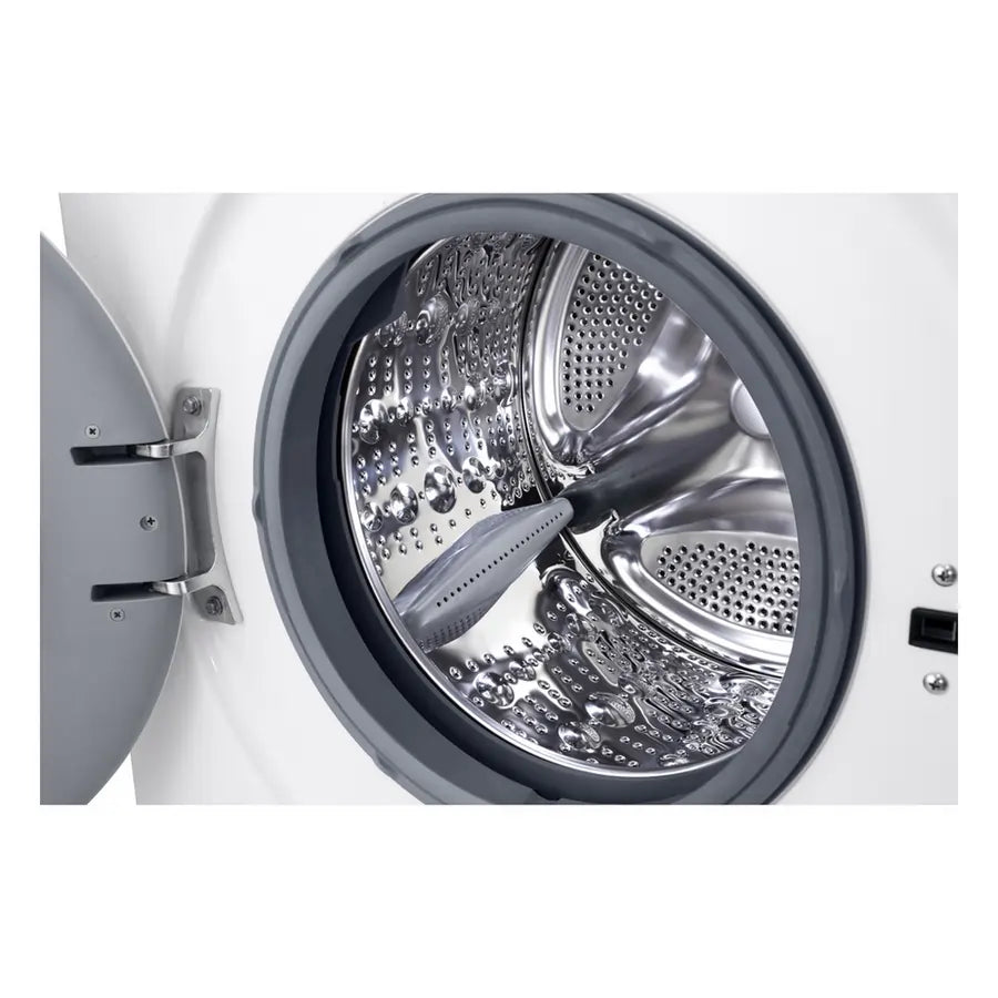 LG F4X1009NWK 9kg 1400 Spin Washing Machine, White - 71786326098293 