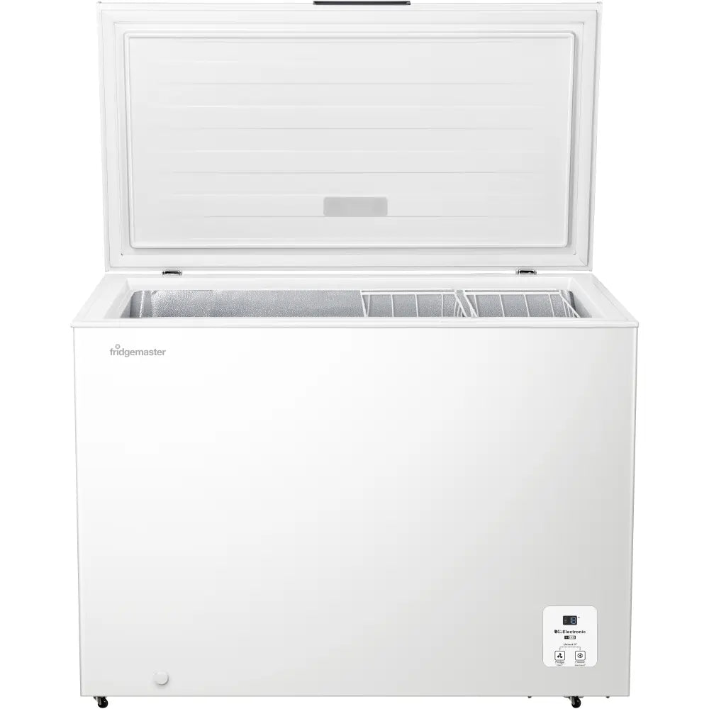 Fridgemaster MCF297E 297 Litre Chest Freezer, White - 43795106398431 