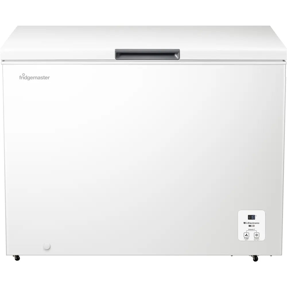 Fridgemaster MCF297E 297 Litre Chest Freezer, White - 43795106365663 