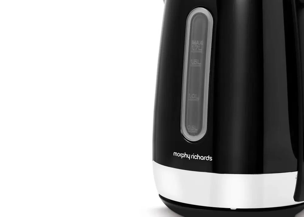 Morphy Richards Equip 102783 1.7 Litre Rapid Boil Jug Kettle, Black - 43817167257823 