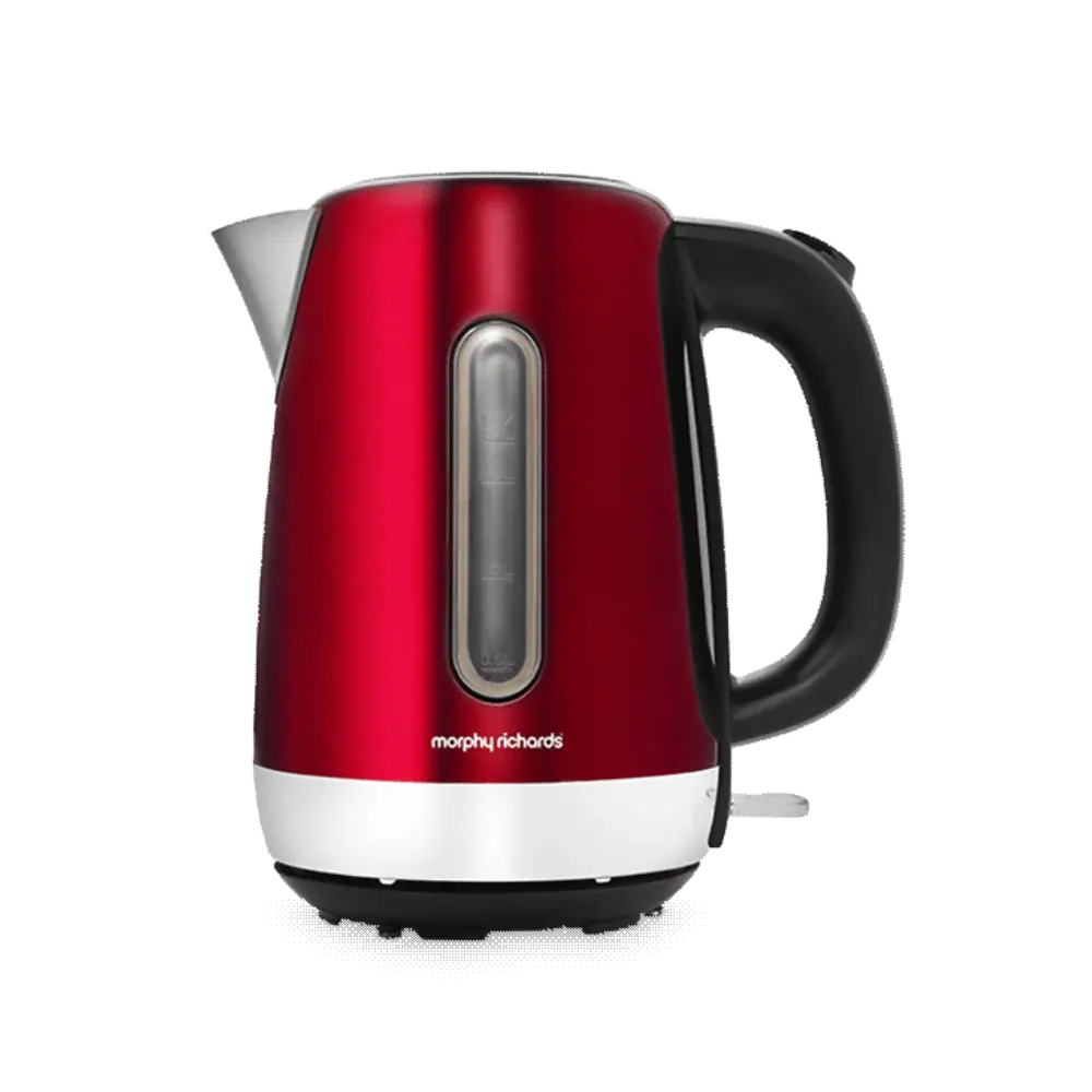 Morphy Richards Equip 102785 1.7 Litre Rapid Boil Jug Kettle, Red - 43807345279199 