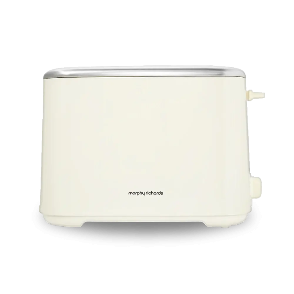 Morphy Richards 222065 800W 2-Slice Toaster, Cream - 43809286750431 