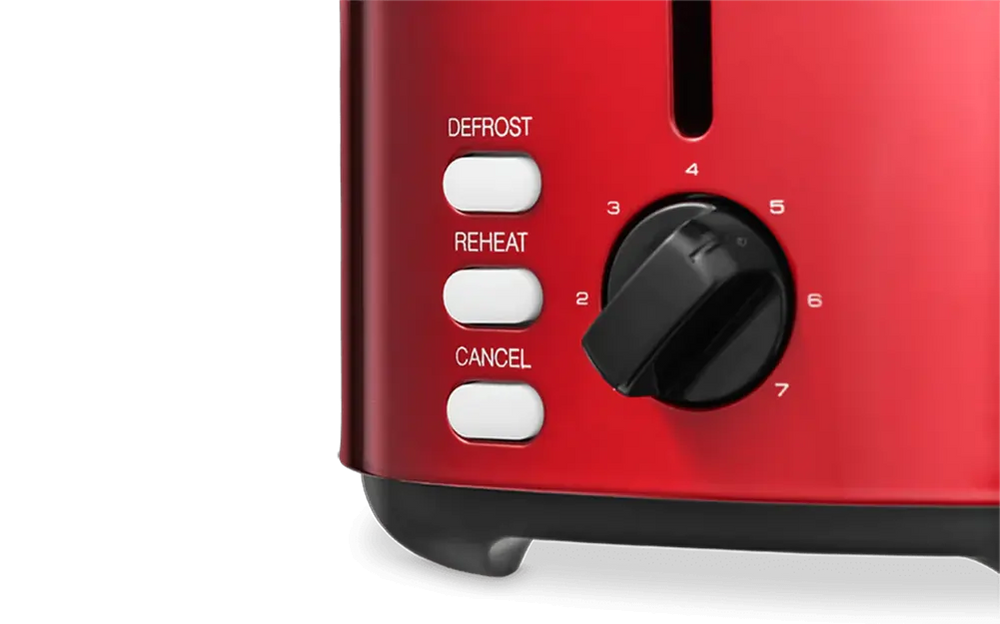 Morphy Richards 222066 800W 2-Slice Toaster, Red - 43806535123167 