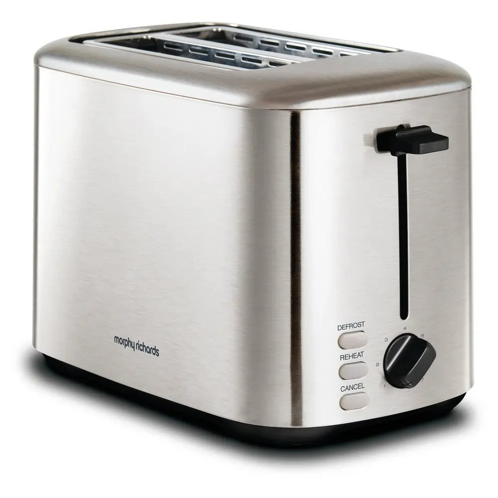 Morphy Richards 222067 800W 2-Slice Toaster, Stainless Steel - 43816780464351 