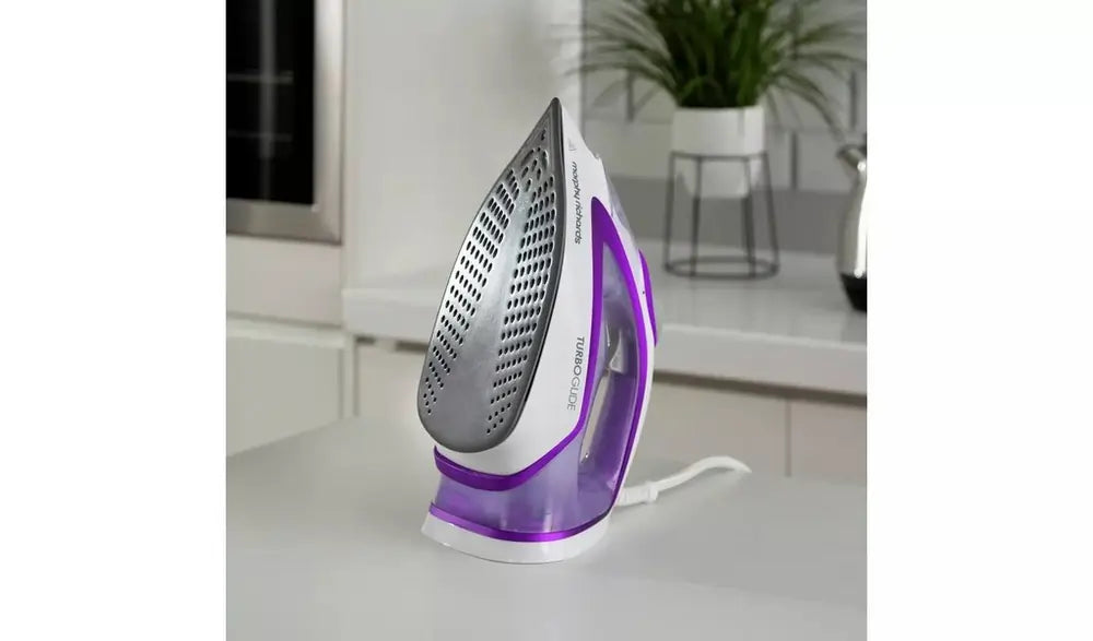 Morphy Richards 302000 TurboGlide Steam Iron, Purple - 43940169482463 