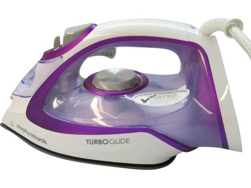 Morphy Richards 302000 TurboGlide Steam Iron, Purple - 43940169351391 