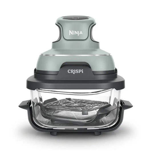 Ninja CRISPi FN101UKSG 4-in-1 Portable Air Fryer, Sage Green