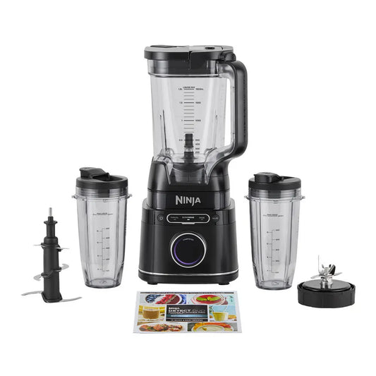 Ninja TB301UK Detect Duo Power Blender Pro + Single Serve, Black