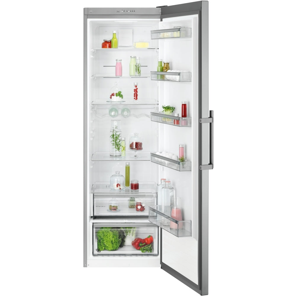 AEG ORK7M391EX Freestanding Larder Fridge,Silver,E Rated - 43724663390431 