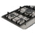 Thumbnail Bosch PCR9A5B90 90cm 5 Burner Gas Hob, Stainless Steel- 43657903833311