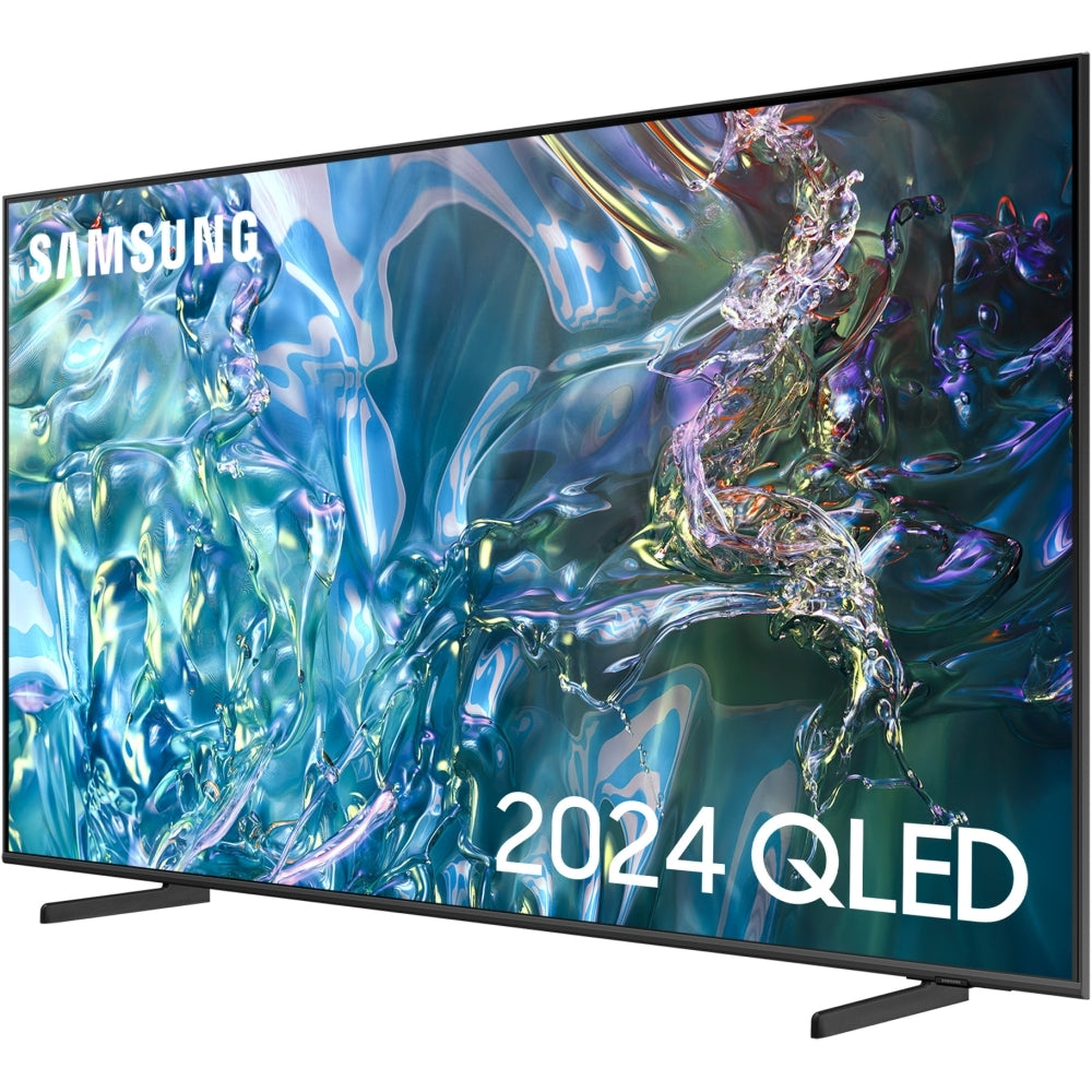 Samsung QE75Q60DAUXXU Q60D 75" QLED 4K HDR Smart TV, 4K Ultra HD, Black, D Rated - 42848382288095 