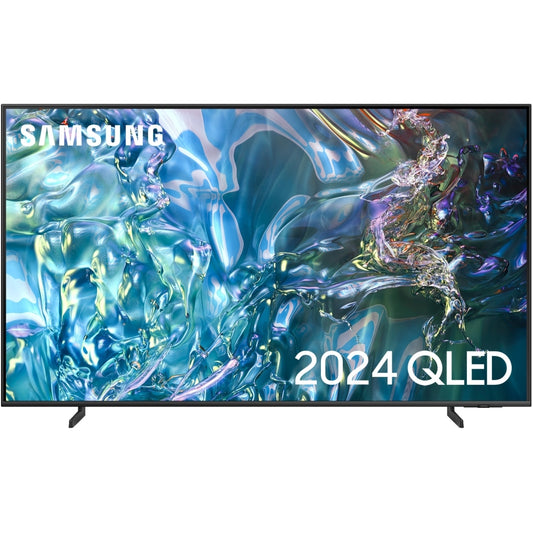 Samsung QE75Q60DAUXXU Q60D 75" QLED 4K HDR Smart TV, 4K Ultra HD, Black, D Rated