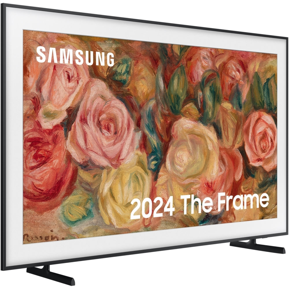 Samsung QE85LS03DAUXXU LS03D 85" Frame Art Mode QLED 4K HDR Smart TV, 4K Ultra HD, Black, G Rated - 42848376651999 