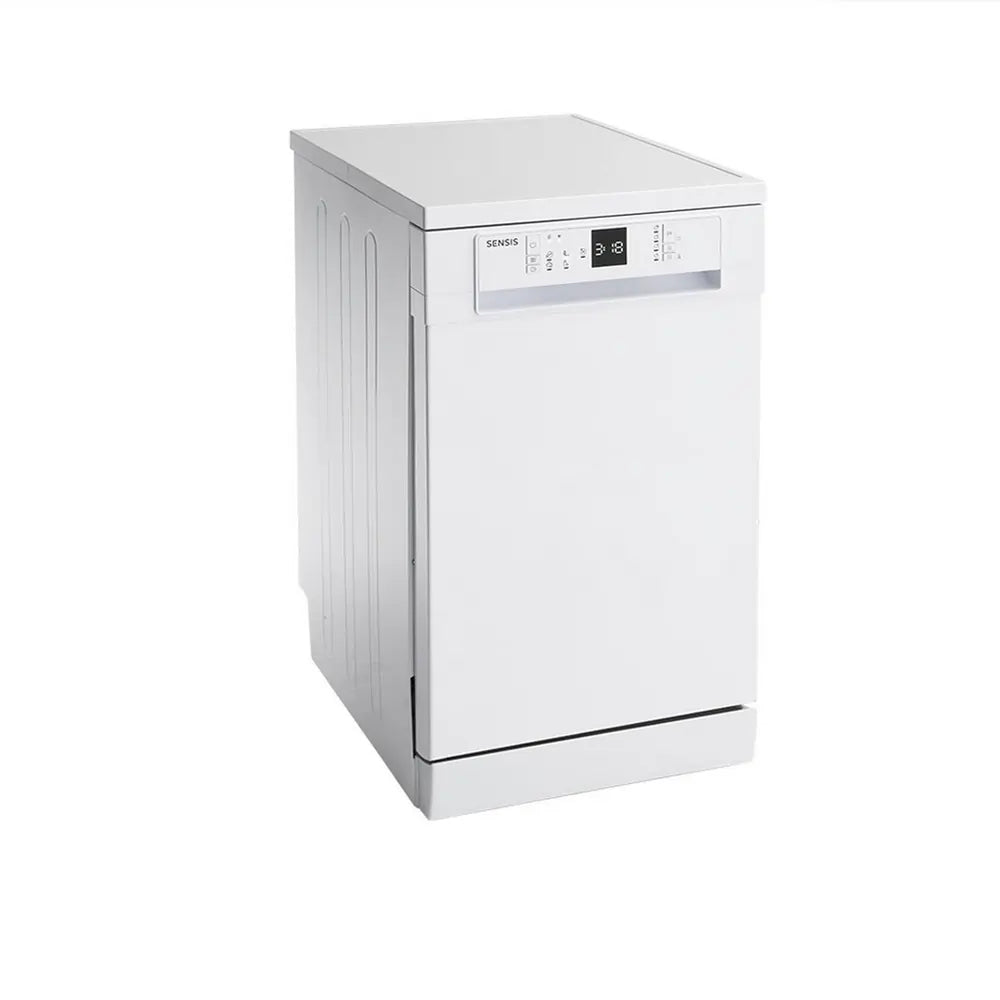 Sensis DWF0110SLEW 45cm Slimline Dishwasher With 10 Place Settings Capacity, White - 73153740702069 