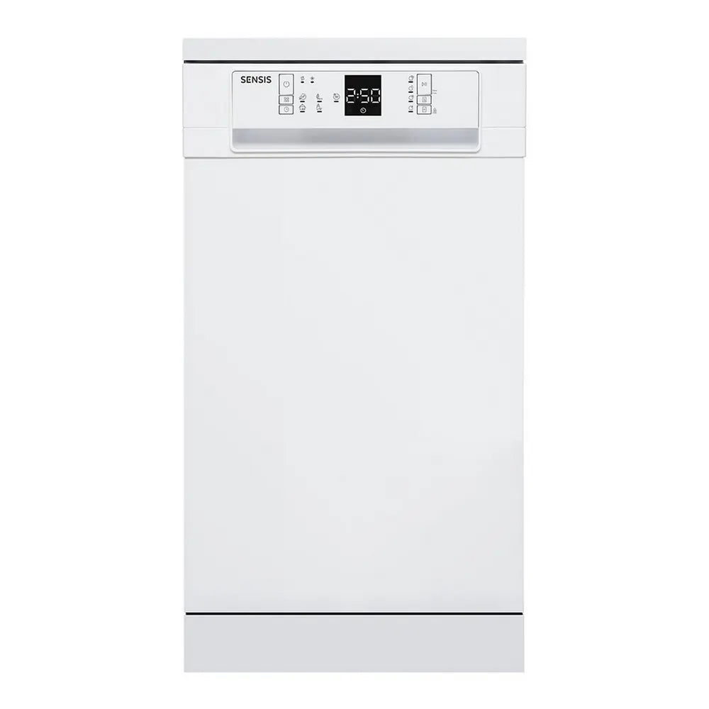 Sensis DWF0110SLEW 45cm Slimline Dishwasher With 10 Place Settings Capacity, White - 73153740931445 