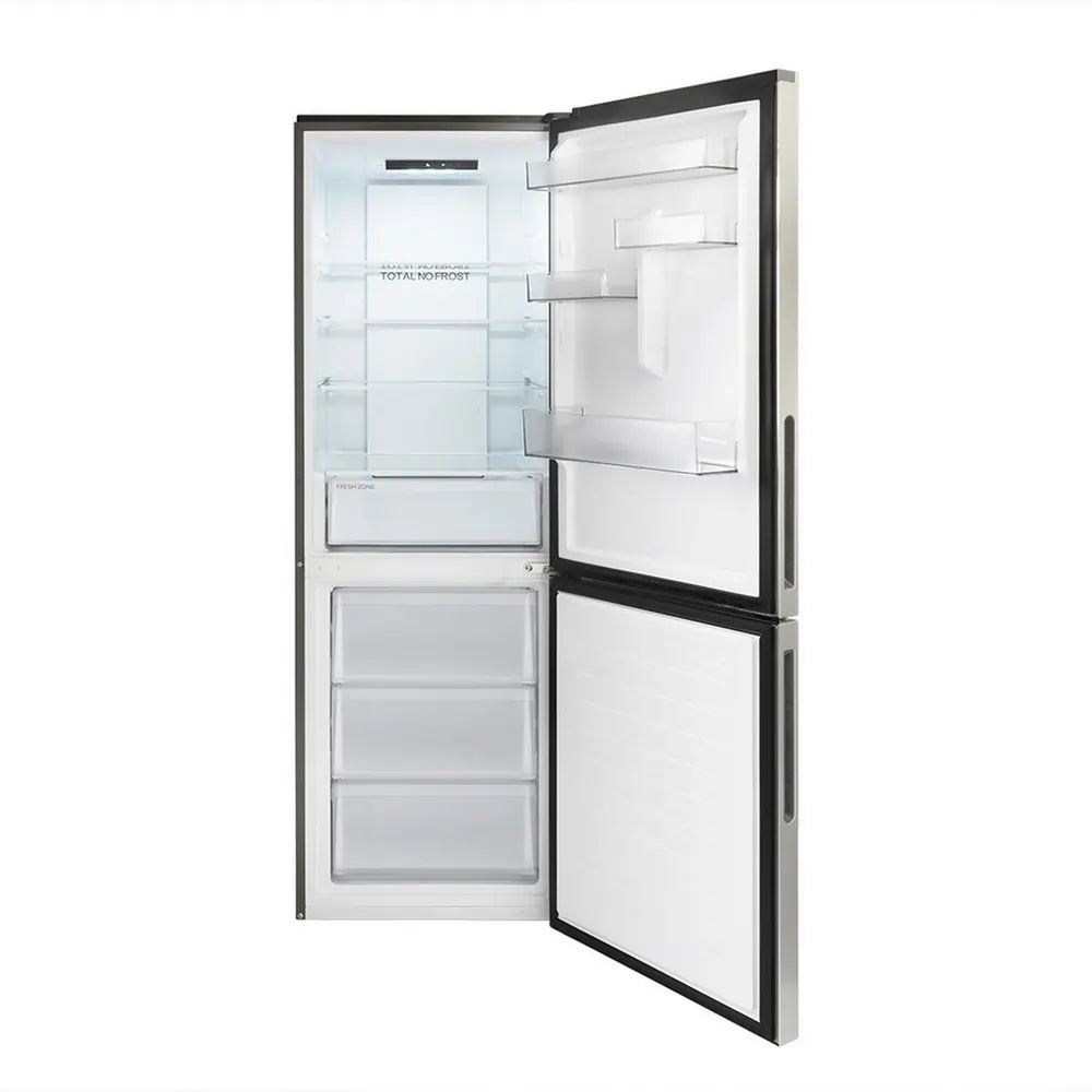 Sensis RFCMF0160ES 60/40 Split 59.5cm Total NoFrost Fridge Freezer, Silver - 73157112922485 