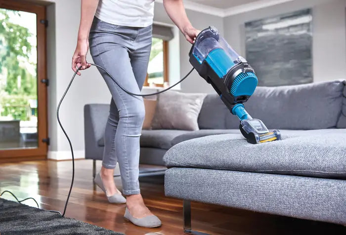 Shark HZ4000UKT PowerDetect Corded Stick Vacuum Cleaner, Dark Teal