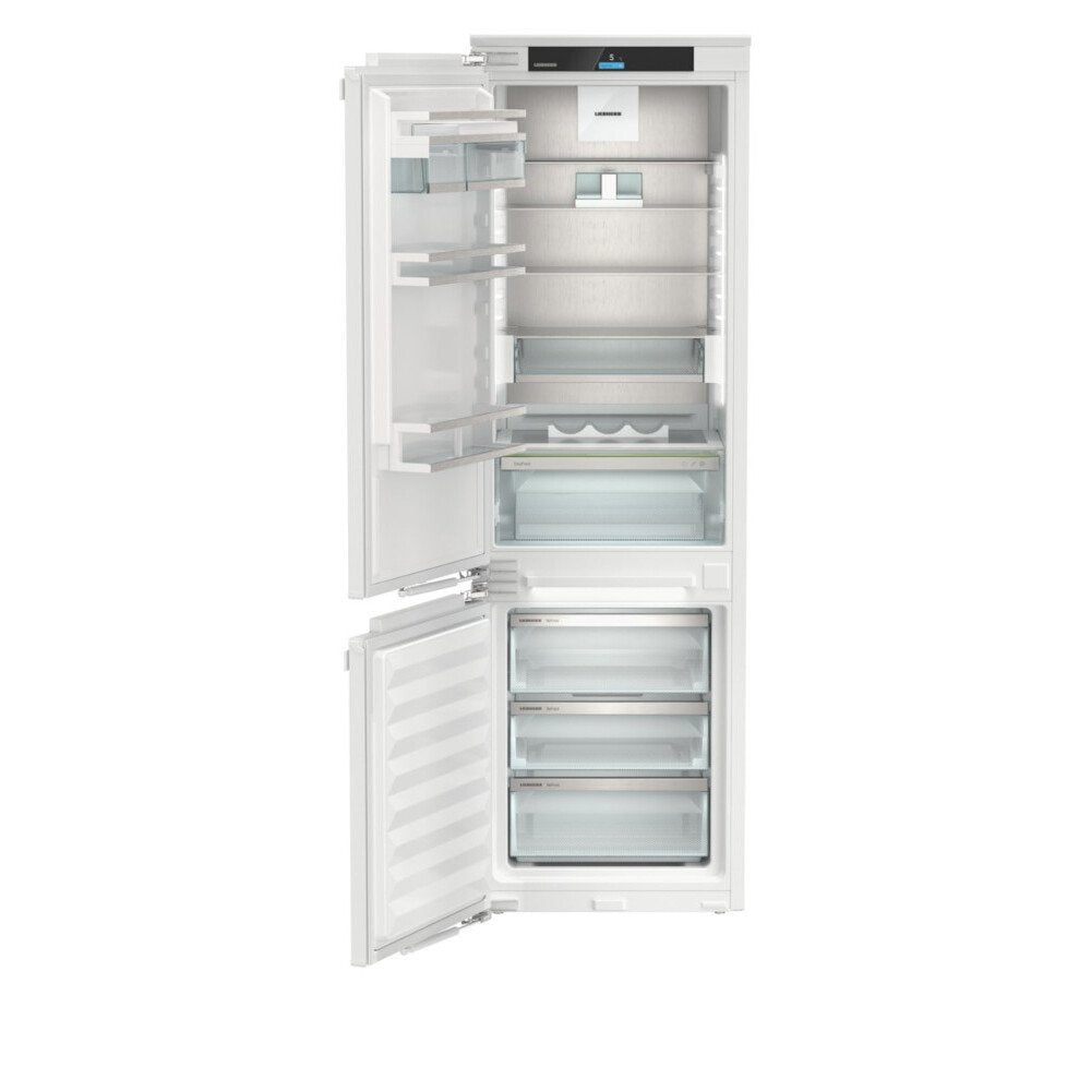 Liebherr SICNdi5153 No Frost Integrated Fridge Freezer, Fixed Hinge, 70/30, White, D Rated