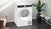 Thumbnail Siemens WQ45G2D2GB 9kg Heat Pump Tumble Dryer, White- 43573990424799