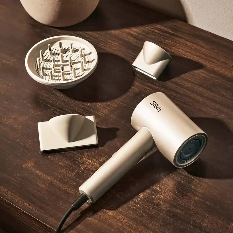 SILK'N HDB3PUK1001 SilkyAir Pro Hair Dryer &amp; Styling Tool - Gold - 43075835396319 