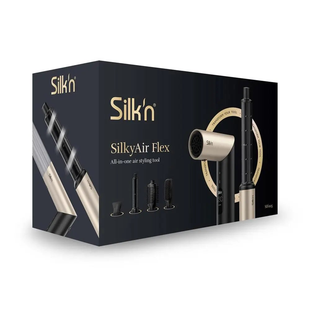 SILK'N SIF5PUK001 SilkyAir Flex Hair Dryer &amp; Styler - Black - 43076225925343 