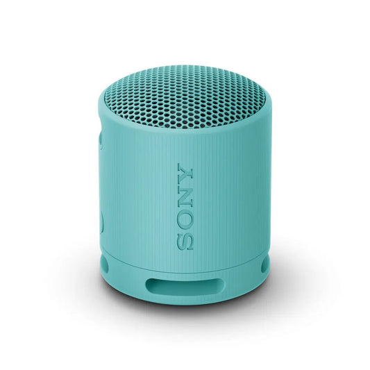 Sony SRSXB100L Waterproof Compact Bluetooth Wireless Speaker, Light Blue