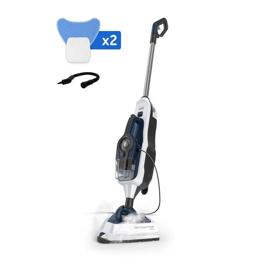 Vax CDSTSFXS Steam Mop Cleaner, White & Navy Blue