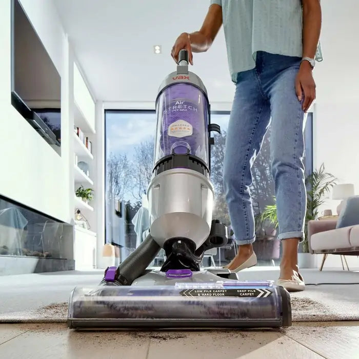 Vax U85ASPME Air Stretch Pet Max Vacuum Cleaner, Silver & Purple - 43269857542367 