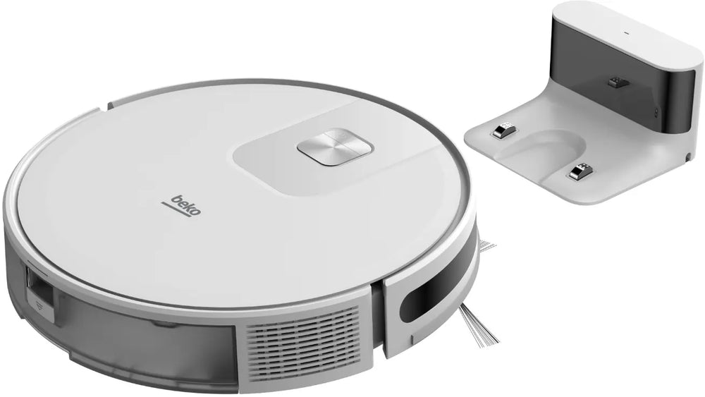 Beko VRR60314VW Robot Vacuum Cleaner With Up To 150 Minutes Run Time, White - 43730970804447 