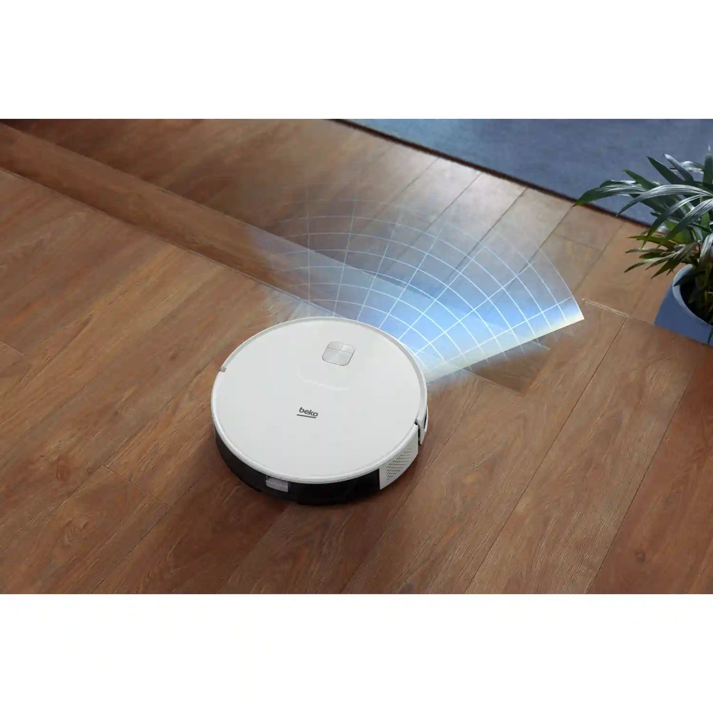 Beko VRR60314VW Robot Vacuum Cleaner With Up To 150 Minutes Run Time, White