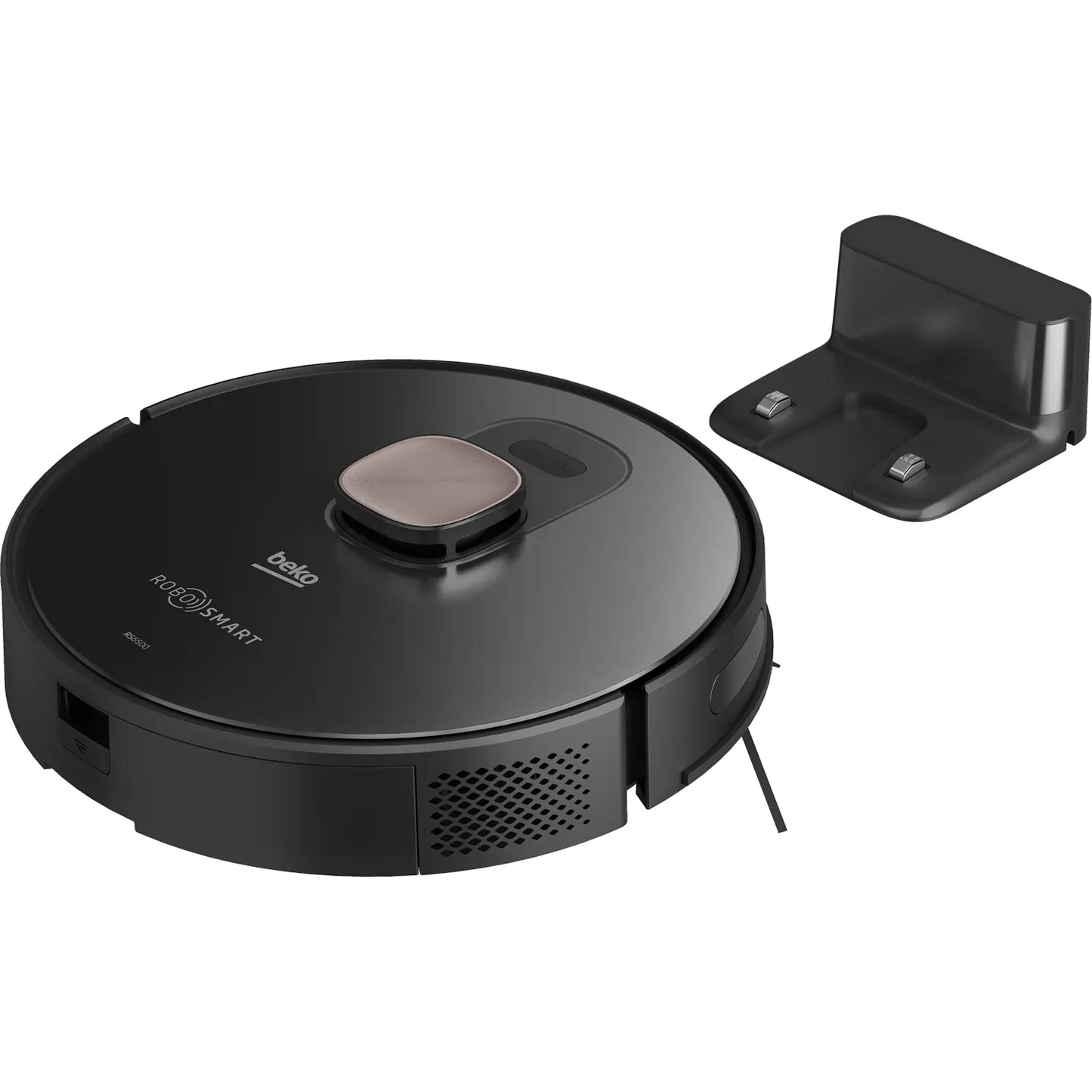 Beko VRR61414VB RoboSmart Robot Vacuum Cleaner With Up To 130 Minutes Run Time, Black