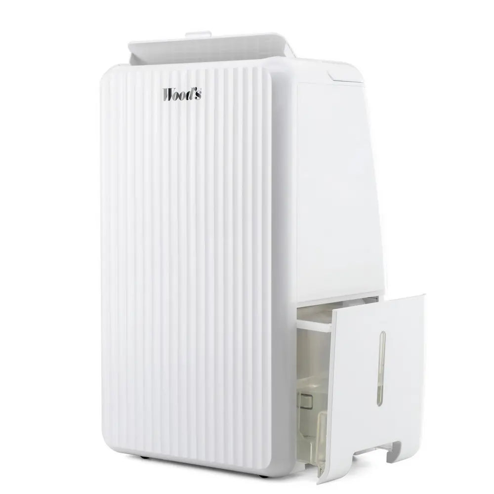 Woods MRD10G 10 Litre Dehumidifier, White - 71794313855349 