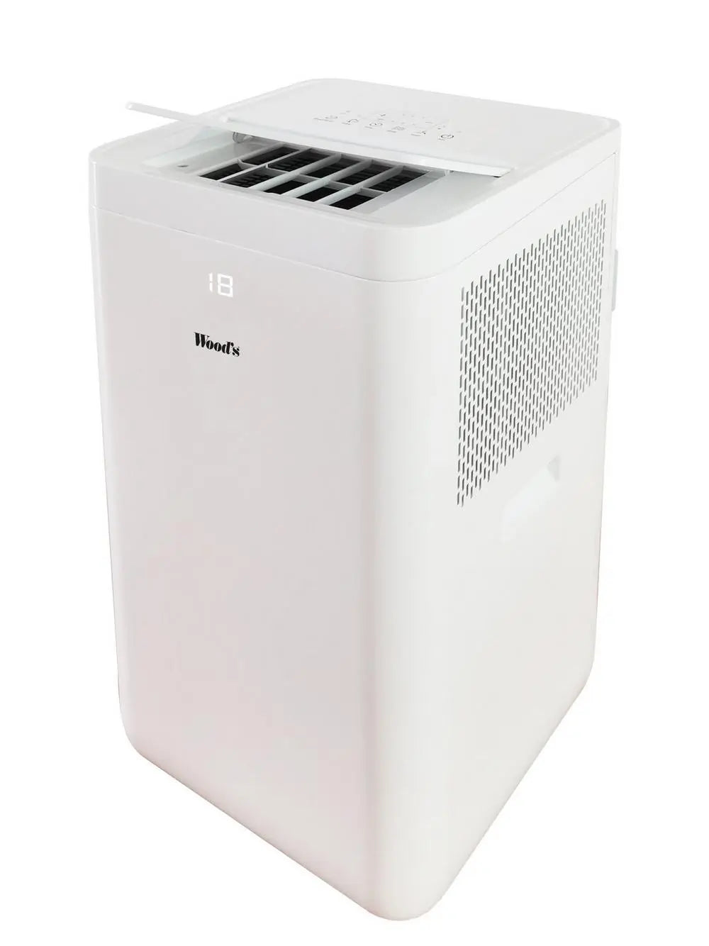 Woods Milan WAC904G 0000 BTU Portable Air Conditioner & Dehumidifier, White - 43019314954463 