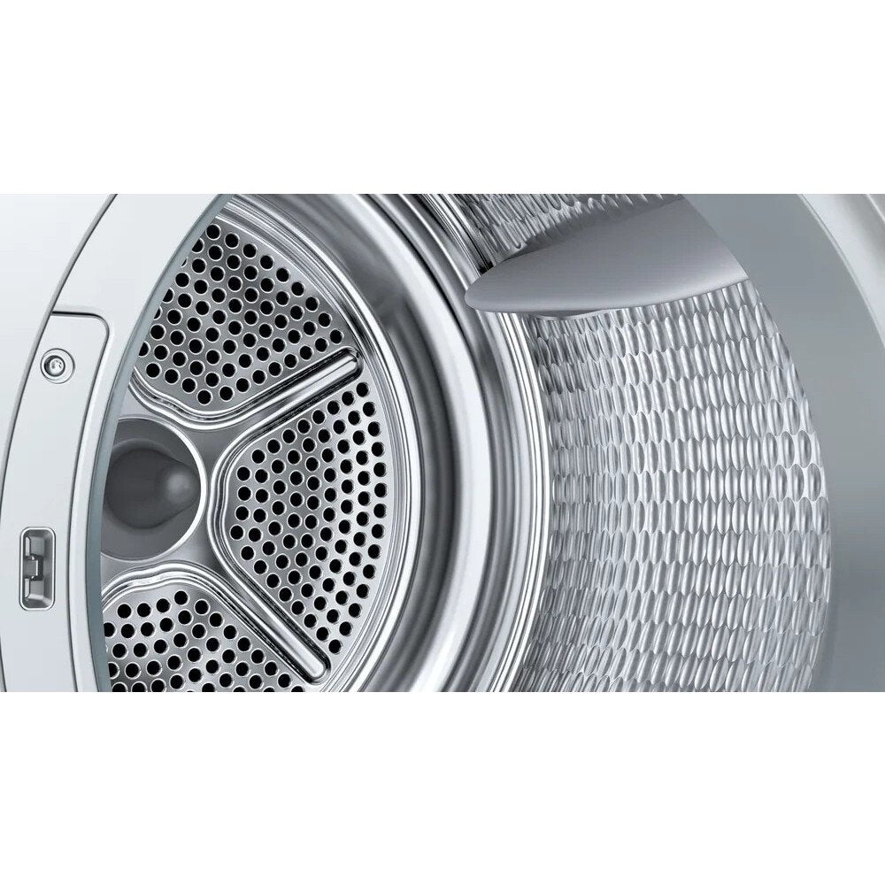 Bosch WTH85225GB 4 Heat Pump Tumble Dryer, 8kg, White, A++ Rated - 43648480706783 