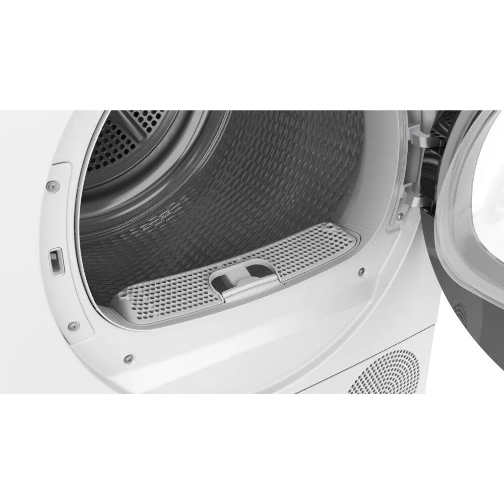 Bosch WTH85225GB 4 Heat Pump Tumble Dryer, 8kg, White, A++ Rated - 43648480772319 