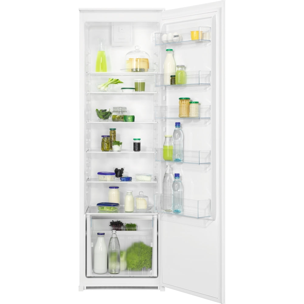 Zanussi ZRDN18ES3 Fully Integrated Larder Fridge with Sliding Hinge,E Rated - 43724687638751 