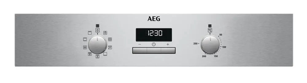 AEG BCX23101EM 59.4cm Built-In Electric Single Oven - Stainless Steel | Atlantic Electrics - 42400285982943 