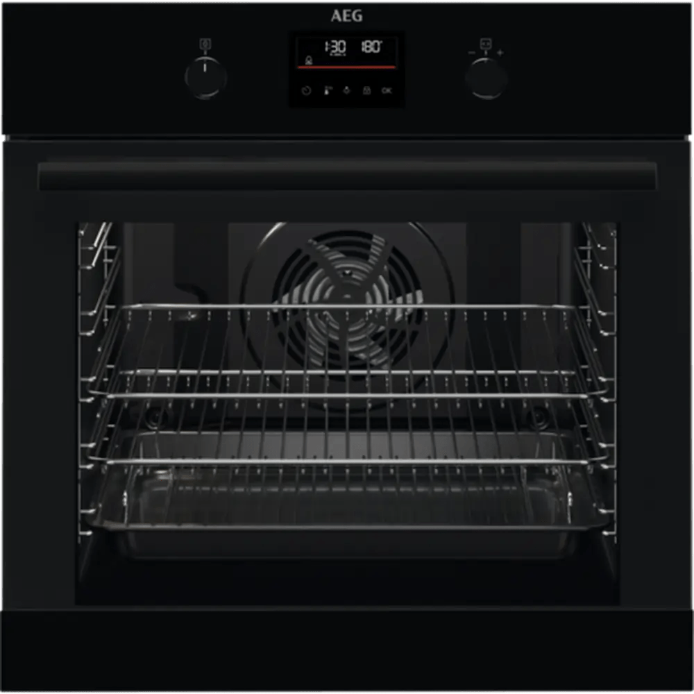 AEG BEX33501EB 72 Litre Built-In Electric Single Oven - Black | Atlantic Electrics - 42510241169631 