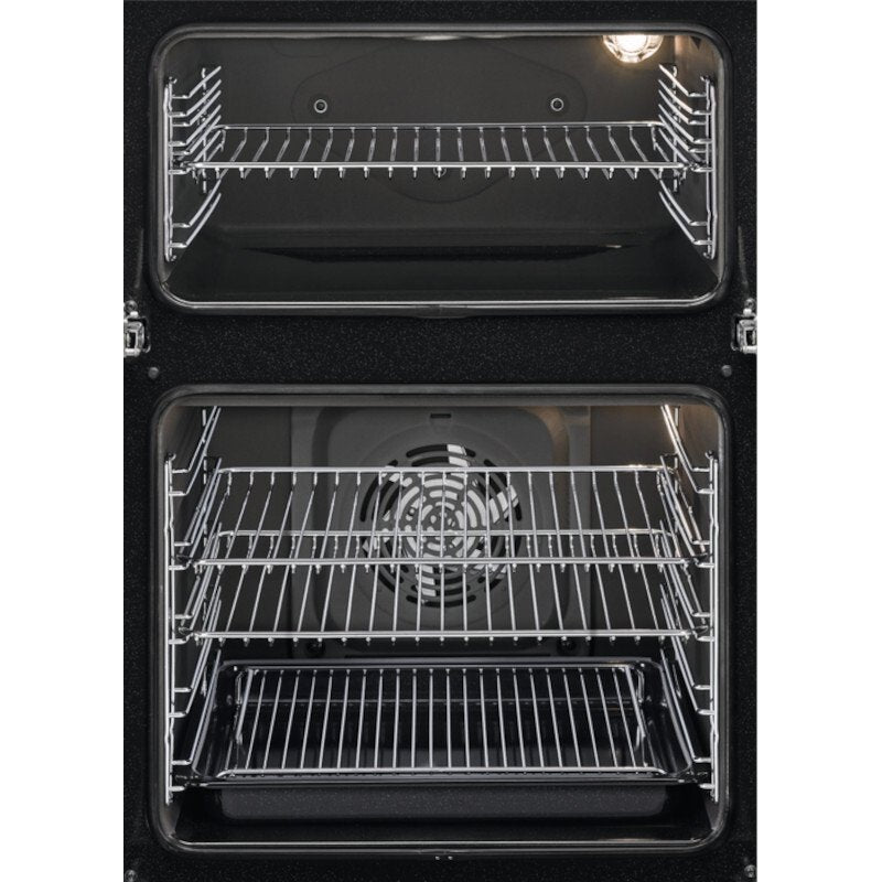 AEG DCE531160B SurroundCook Built-In Electric Double Oven, Black, A Rated | Atlantic Electrics - 42643671318751 