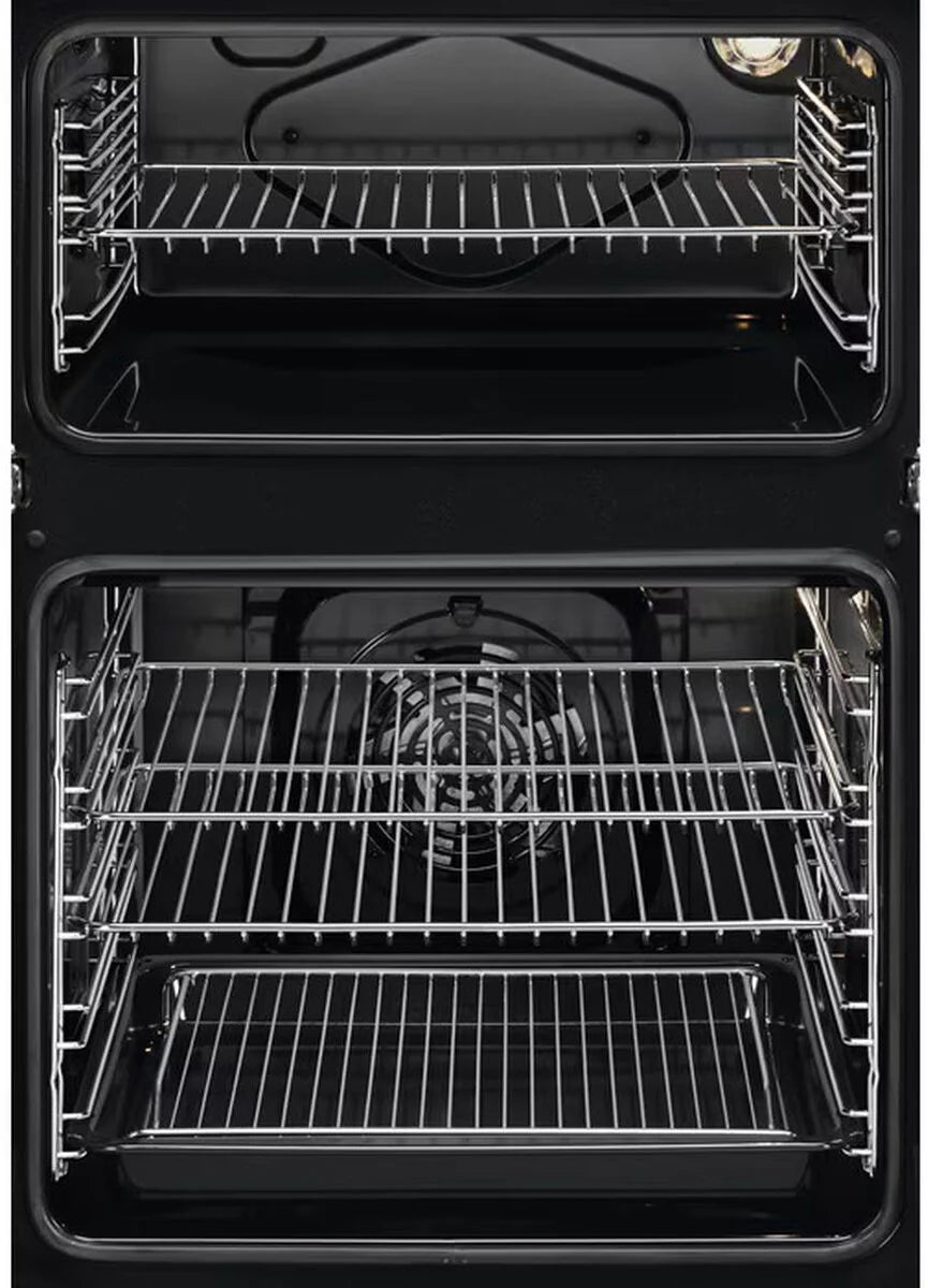 AEG DEX33111EM 66L Built-In Electric Double Oven - Stainless Steel | Atlantic Electrics