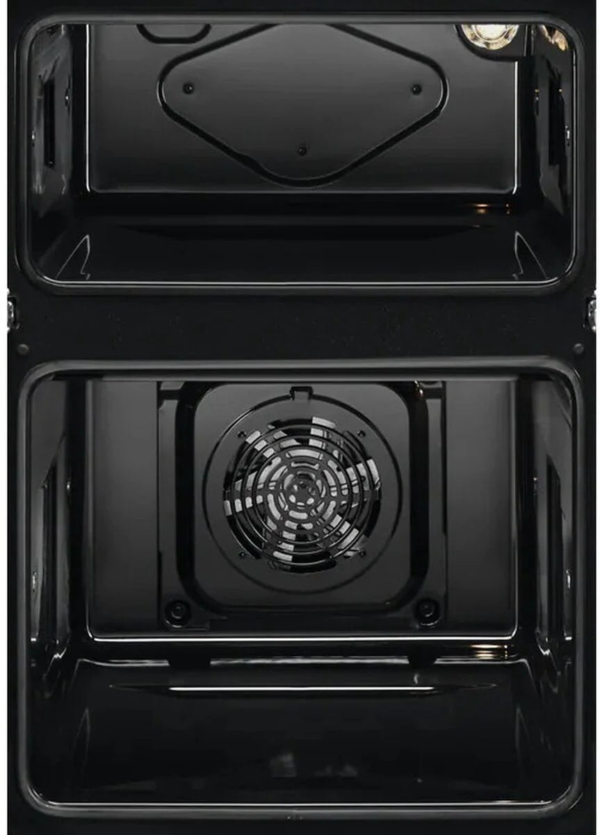 AEG DEX33111EM 66L Built-In Electric Double Oven - Stainless Steel | Atlantic Electrics