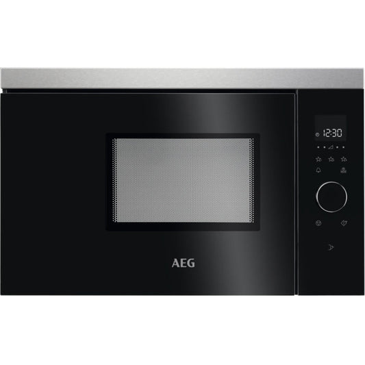 AEG MBB1756SEM Built - In Microwave, Black/ Stainless Steel with Antifingerprint | Atlantic Electrics