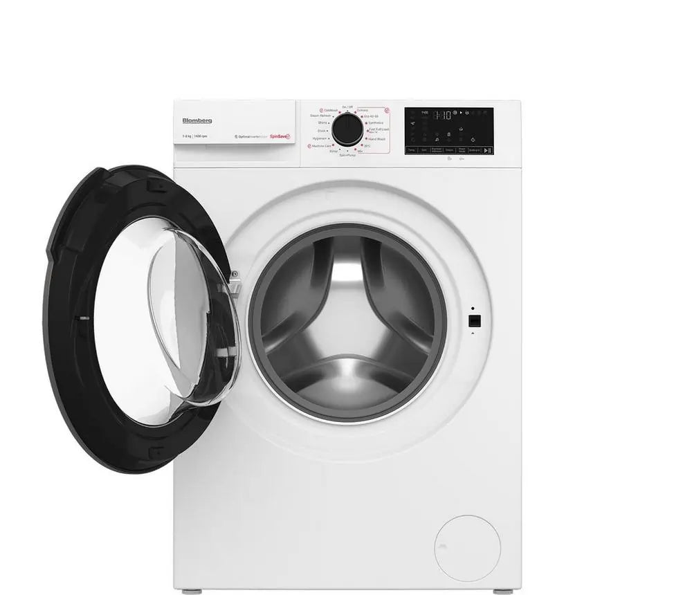Blomberg LWA18461W 8kg 1400 Spin Washing Machine - White | Atlantic Electrics - 42605154992351 